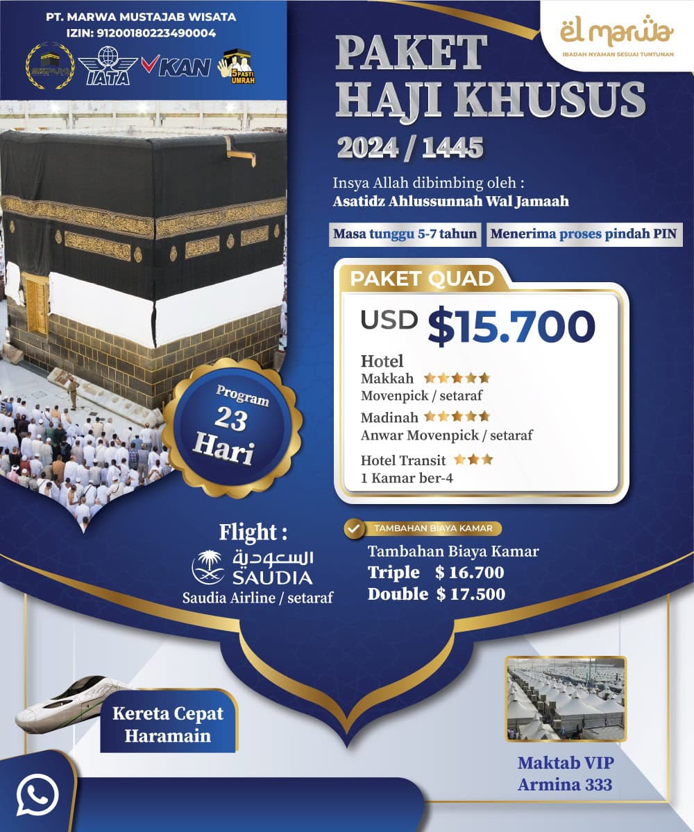 paket haji khusus